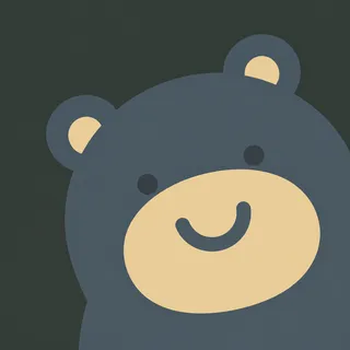 Soft Charcoal Bear