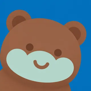 Fluffy Cheek Bear