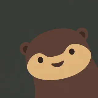 Dark River Otter