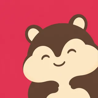 Hamster Content Closed Eyes Right