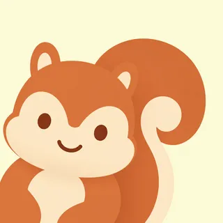 Squirrel Serene Broad Muzzle Left