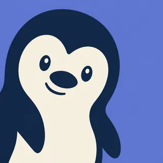 Penguin Serene Broad Muzzle Left